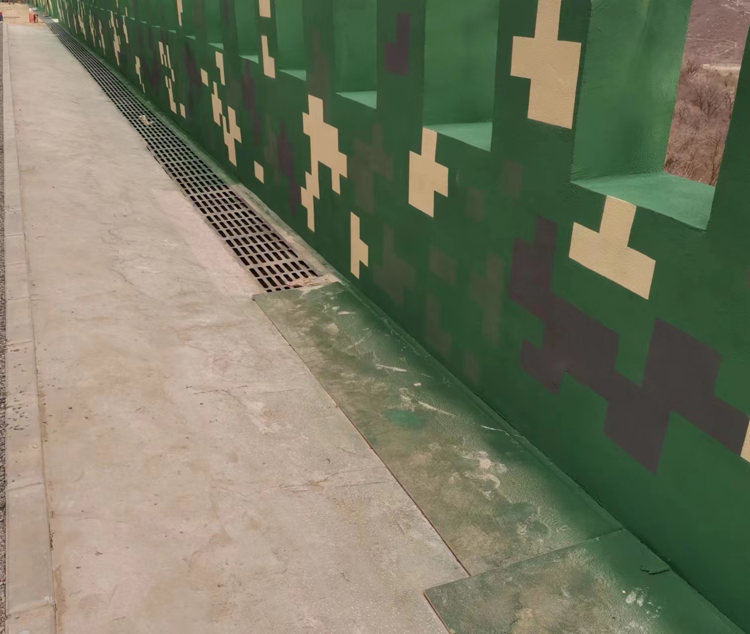 双鸭山围墙迷彩喷涂,数迷彩漆