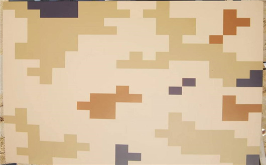 双鸭山荒漠迷彩漆喷涂